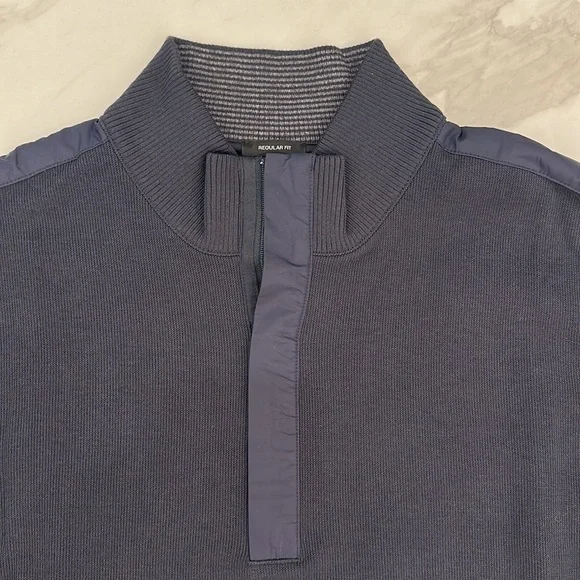 Hugo Boss men’s half zip sweater